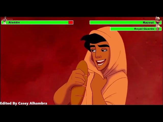 Aladdin (1992) One Jump Ahead with healthbars