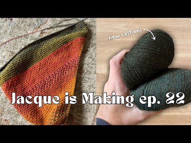 Shift Cowl, Knit Picks Palette Sweater, Wedding Quilt, & Cardi Cocoon | Knitting Podcast ep. 22