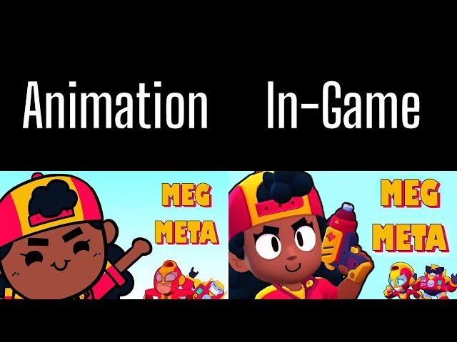 MEG META - Animation Vs In-Game