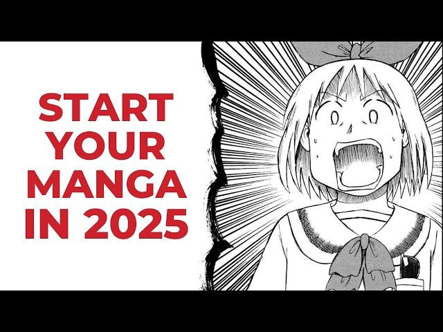 How to Create your FIRST Manga this 2025 | Ultimate Beginner Manga Guide