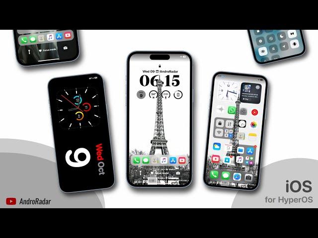 iOS Ui theme for HyperOS! 