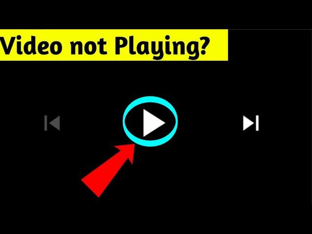 How to fix Video Not Playing In Gallery || Video Play Problem in Samsung Galaxy phone Android