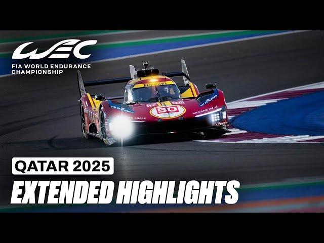 Extended Highlights | 2025 Qatar 1812 KM | FIA WEC