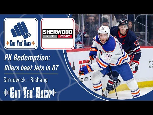 PK Redemption: Oilers beat Jets in OT