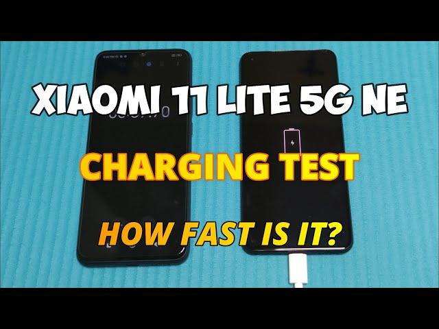 Xiaomi 11 Lite 5G NE Charging Test