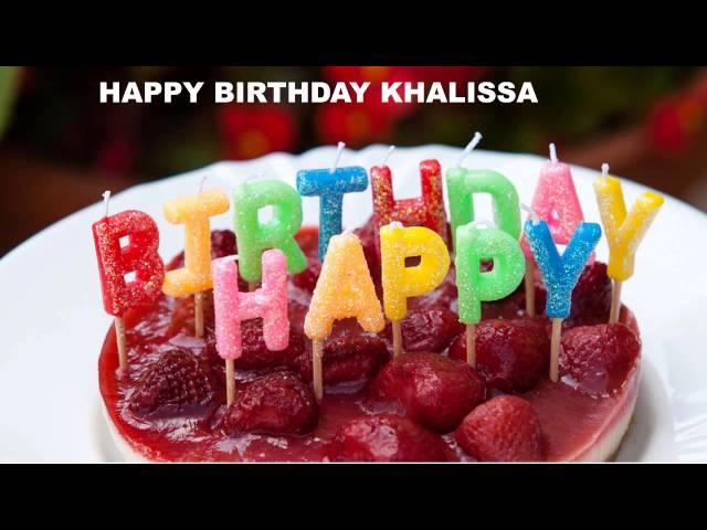 Khalissa  Cakes Pasteles - Happy Birthday