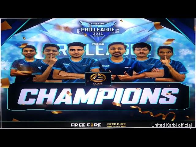 Congratulations chemin esports FFPL Champions| FFPL 2021 WINNER