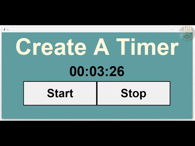 How to Create a Timer using functions with tkinter in Python