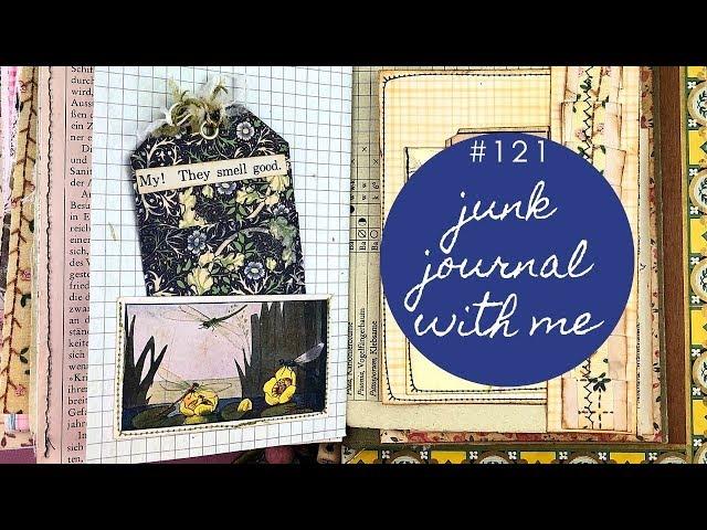 Junk Journal with me 121 - Happy Mail from Demi and How I Use the Goodies