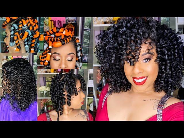 How To: Simple Flexi Rod Set On Wet Hair!