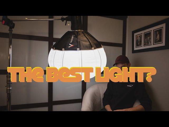 the BEST LIGHTING MODIFIER?? (Aputure Lantern) + GIVEAWAY