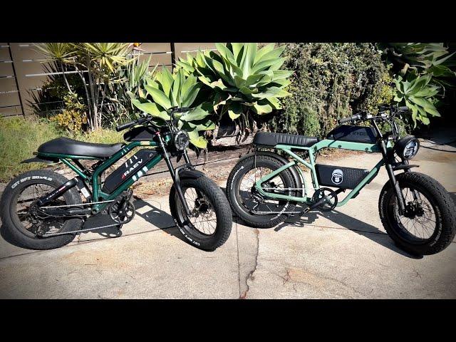 RAEV Bullet GT vs. Ape Ryder Bonobo E-bike Review Comparison