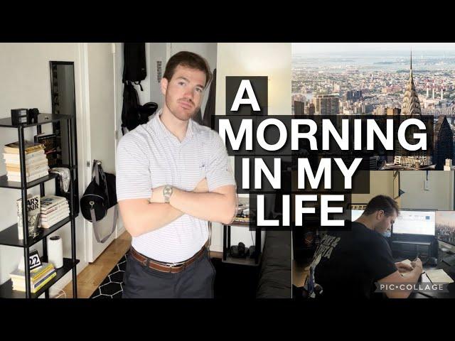 a morning in my life working in NYC finance | vlog