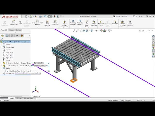 Magnetic Mates  SOLIDWORKS 2017