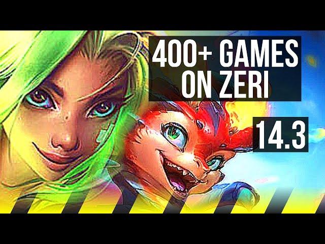 ZERI & Nautilus vs SMOLDER & Bard (ADC) | 400+ games, 11/5/14 | KR Master | 14.3