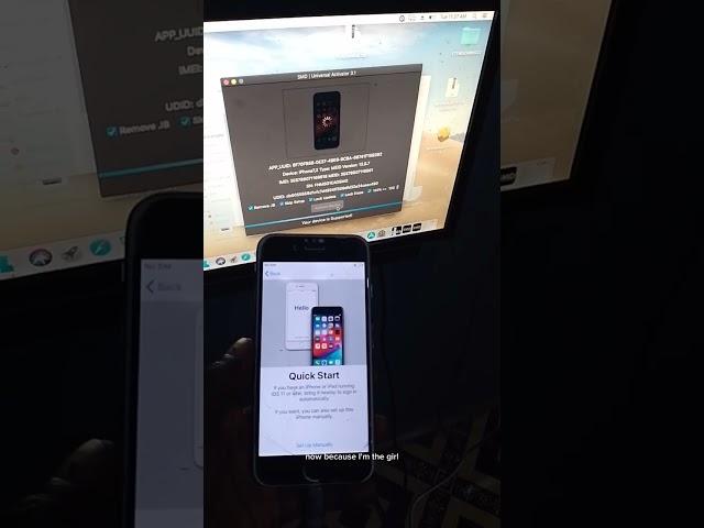 Icloud Bypass iOS 12.5.7 with Signal SMD ramdisk