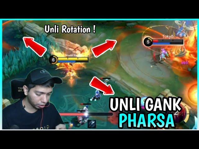 Super Fast Rotation on Buff Pharsa | Pharsa Gameplay | MLBB