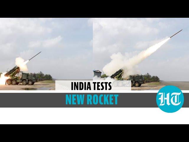 Watch: Indian Pinaka rocket's enhanced version successfully test-fired by DRDO