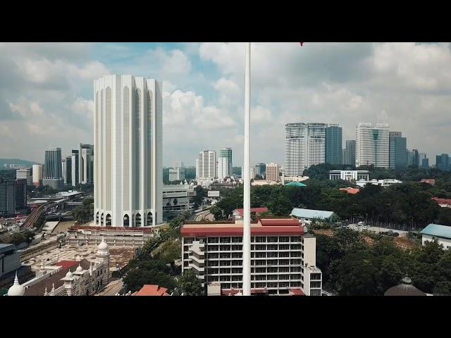 Dataran Merdeka ! Aerial footage by mavic pro