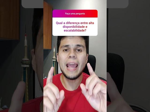 Você sabe a diferença entre Alta Disponibilidade e Escalabilidade? #aws #cloud #ti #devops