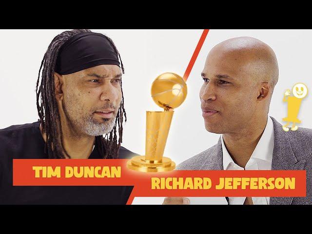 How Did Tim Duncan Agree to This Interview...? The Richard Jefferson & Larry Show | Ep. 1