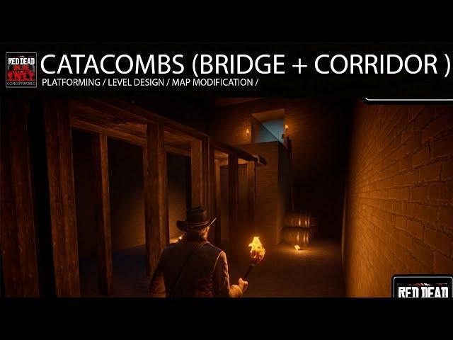 BRIDGE PHYSICS + CORRIDOR mod | SAINT DENIS CATACOMB PROJECT 3 | MAP EDITOR | RED DEAD REDEMPTION 2