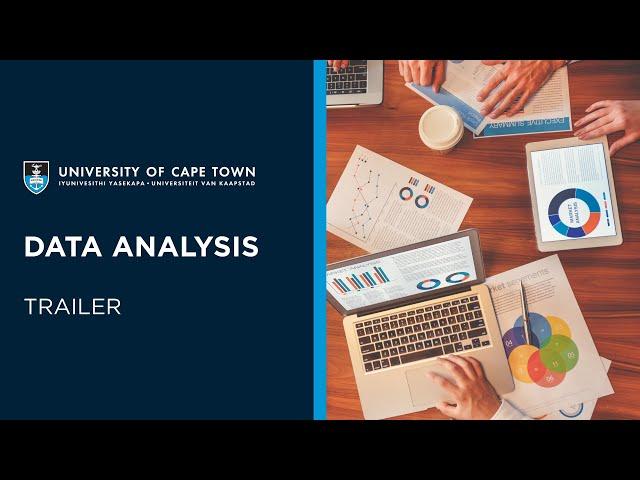 UCT Data Analysis | Course Trailer