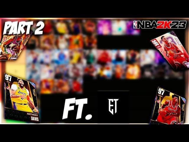 BEST CARDS TIER LIST WITH EVAN TANAKA!! NBA 2K23 MyTEAM