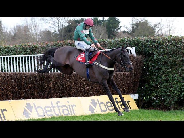 HANDSTANDS impresses in the Esher Novices' Chase