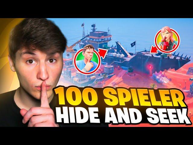 JONZY veranstaltet ein 100 Spieler HIDE & SEEK in BEACHHEAD