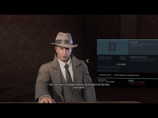 Mafia III | VITO MENTIONS ABOUT JOE BARBARO.