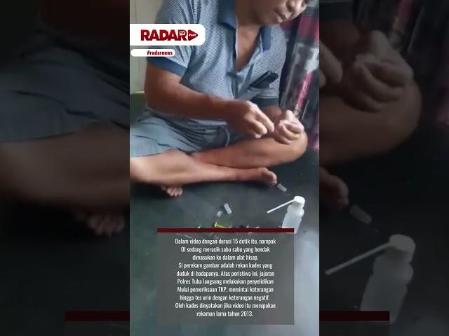 Di Lampung Viral..! Video Kades Nyabu #shorts