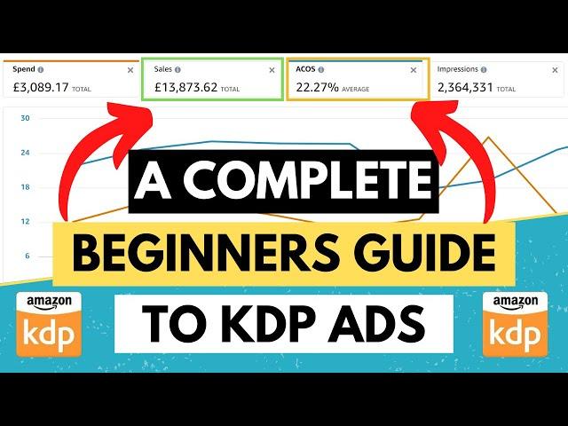 Amazon KDP Ads For Beginners - Everything You Need To Know To Start Advertising On KDP In 2024