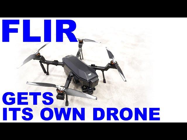 FLIR SIRAS Drone: Rugged and Secure for Public Safety Users