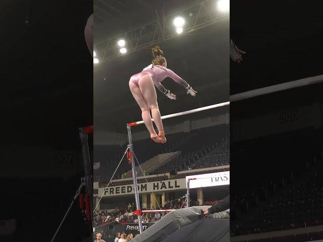 Adelle Speck Uneven Bars 2023 Nastia Liukin Cup Slow Motion #shorts 1