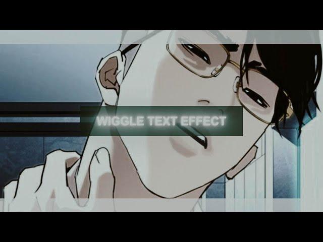 Wiggle Text | After Effects