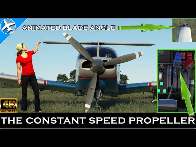 The Constant Speed Propeller: See How it Works with Animated Propeller Blade