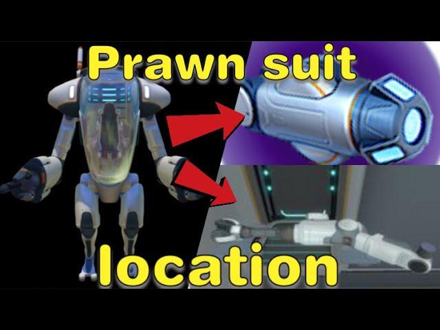 Subnautica where to find Prawn suit Drill Arm & Grapple Hook