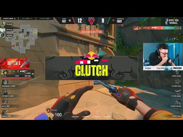 FUT Mojj Insane Clutch VS 100T - VCT 2023 São Paulo - Tarik React