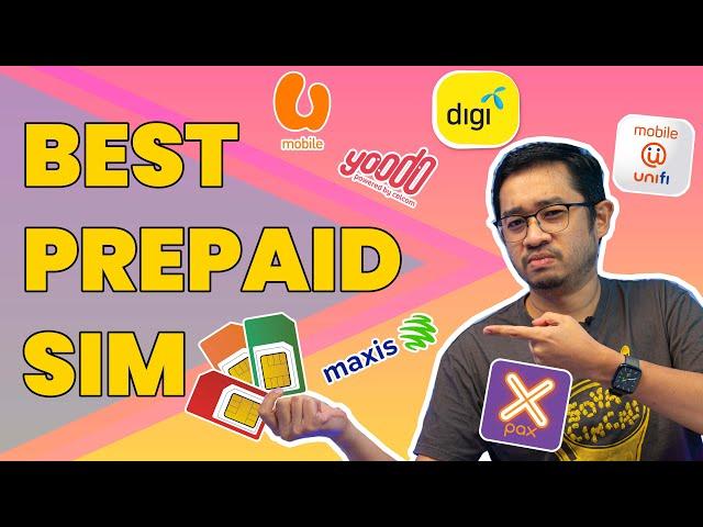 Best Prepaid Plans in Malaysia for unlimited, high-speed data, long validity and roaming