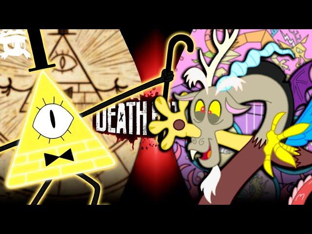 Bill Clave vs Discord | DEATH BATTLE! sub español (Gravity Falls vs My Little Pony)