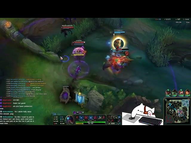 High elo Rek'sai mid is cinema...