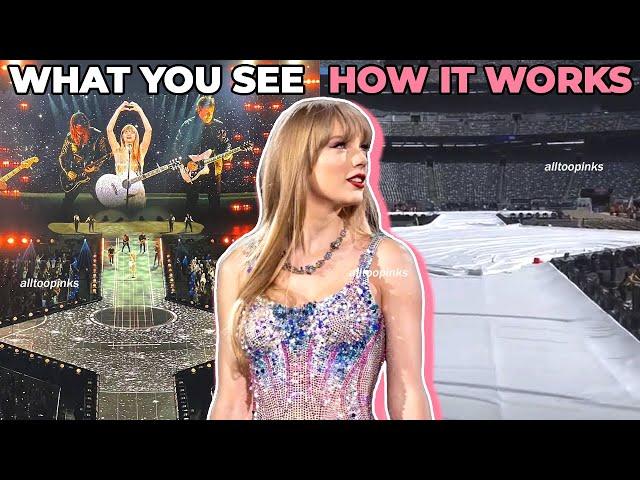 How Taylor Swift's Eras Tour Stage Works | #taylorswift #erastour