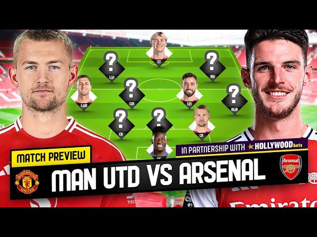 Can Chido SETTLE The Score?! Manchester United vs Arsenal Tactical Preview