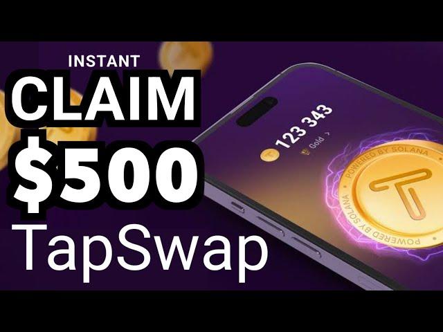 Instant CLAIM Free $500 Tapswap | Instant Tapswap to USDT _ Mine Now!!! No Deposit.