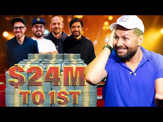 BIGGEST PRIZE IN POKER: Record-Breaking Tournament! With Daniel Negreanu commentary