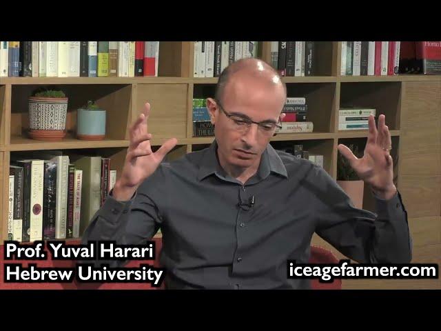 "The idea of a Soul, Free Will -- these are Over!" - Technocracy explained by Prof Yuval Harari