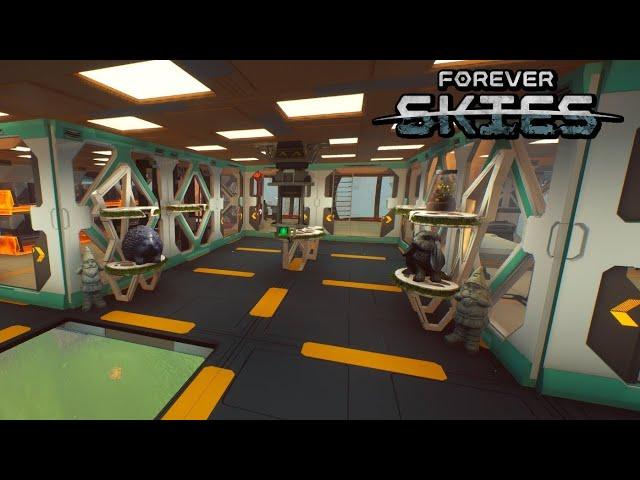 Upgrading Harvesters & Making Ship A Home ~ Forever Skies