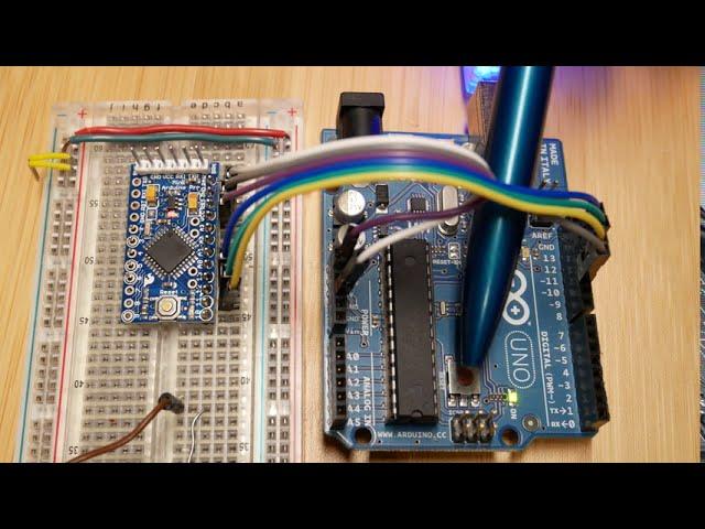 Arduino Bootloader Flash with Arduino