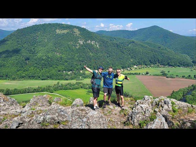 MTB - Jánošíková Bašta, hrad Sokoľ, Prielohy, Kráľová studňa